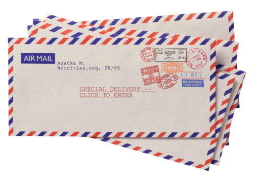 An old airmail envelope